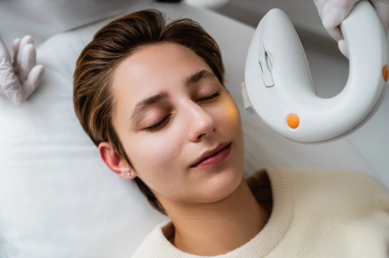 laser dark spot removal before and after
