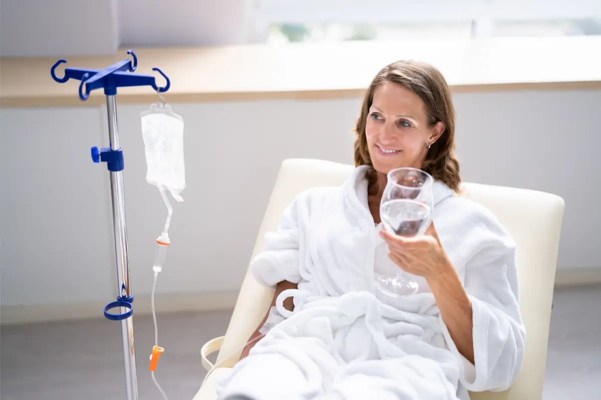 nad iv infusion process